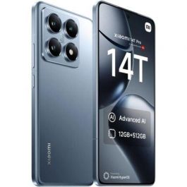 Smartphone Xiaomi 14T Pro 12GB/ 512GB/ 6.67"/ 5G/ Azul Titanio Smartphone Xiaomi 14T Pro 12GB/ 512GB/ 6.67"/ 5G/ Azul Titanio