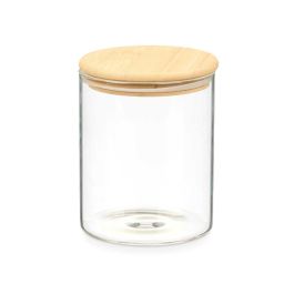 Tarro de Vidrio Borosilicato con Tapa de Bambú 800 ml Vivalto - 32x12x21 cm (12 Unidades) Tarro de Vidrio Borosilicato con Tapa de Bambú 800 ml Vivalto - 32x12x21 cm (12 Unidades)