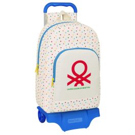 Mochila Escolar con Ruedas Benetton Topitos (30 x 46 x 14 cm) Precio: 33.68999975. SKU: S4308008