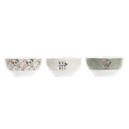 DKD Home Decor Greature 3 Bol Rosa Beige Porcelana New Bone 14x14x7 cm 520ml Mariposa Apto Microondas Lavavajillas (12 Unidades) Precio: 24.50000014. SKU: B1DNC4FJ93