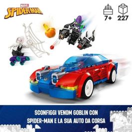 Juego de construccion coche de carreras de spider-man y duende verde venomizado lego marvel Juego de construccion coche de carreras de spider-man y duende verde venomizado lego marvel