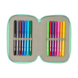 Portatodo Safta Cuore Menta 12,5 x 19,5 x 5,5 cm 37 Piezas