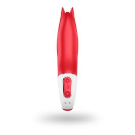 Satisfyer Power Flower Vibrador Rojo