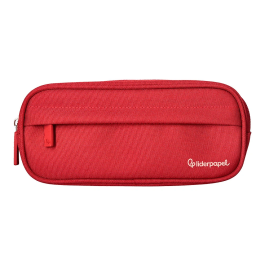 Liderpapel Estuche Portatodo Classic Ovalado con 2 Cremalleras y Bolsillo Delantero, Poliéster Resistente, 210x90mm, Rojo Precio: 5.50000055. SKU: B1EG7MZBMF
