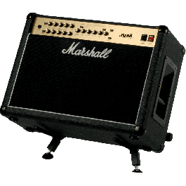 Quiklok Soporte Amplificador/Monitor 2 Niveles Ajustable Formato "X" Acero Negro Plegable para Suelo