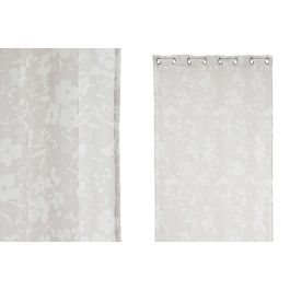 Cortina Romantico DKD Home Decor Beige 260 x 140 cm (2 Unidades) Precio: 30.59000032. SKU: B1CQMKFNZ2