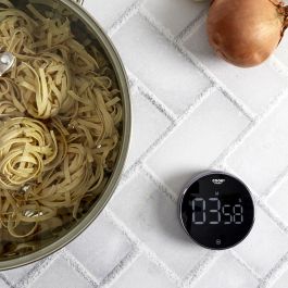 Cook Concept Temporizador Magnético Giratorio Electrónico con Minutero y Cronómetro