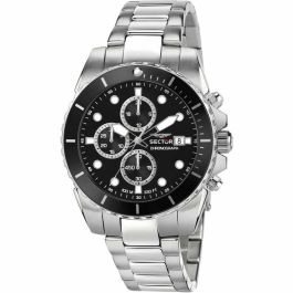 Reloj Hombre Sector 450 Negro Plateado Precio: 155.68999941. SKU: S0360812