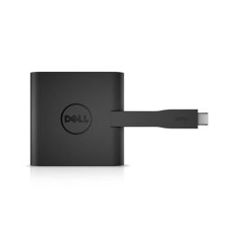 Dell External video adapter, USB-C/VGA/ USB 3.0 /Network / HDMI, Black Dell External video adapter, USB-C/VGA/ USB 3.0 /Network / HDMI, Black