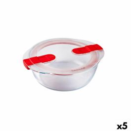 Fiambrera Hermética Pyrex Cook&heat 1,1 L 21 x 18 x 7 cm Transparente Vidrio (5 Unidades) Precio: 67.50000004. SKU: S2707053
