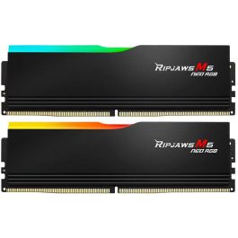 G.Skill F5-6000J3238G32GX2-RM5NRK Memoria RAM 64 GB (2x32GB) DDR5 6000 MHz PC AMD EXPO Negro Ripjaws M5 Neo Precio: 283.59000021. SKU: B1HNHL6YV6