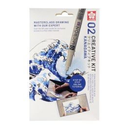 Set Creativo Sakura Art Kit Kanagawa (Pigma Micron 05 Negro + Gelly Roll + Koi Coloring + 3 Postales A6 Con Video Tutorial) Precio: 6.7899997. SKU: B1CDQK7THJ