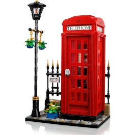 LEGO Ideas Cabina Telefónica Roja de Londres 21347 - Juego de Construcción de Plástico con 1460 Piezas para Adultos