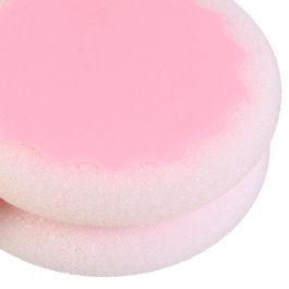 Cosmetic Club Esponja Depilatoria y Exfoliante Doble Cara Rosa y Azul 7 cm