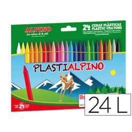 Alpino Ceras Plásticas Plastialpino 115 mm No Manchan Estuche De 24 C-Surtidos Precio: 5.6748999153. SKU: B16V5BHZ5G