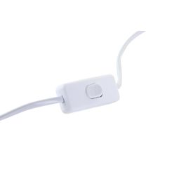 DKD Home Decor Lámpara Sobremesa Moderno Blanco Beige Cerámica Poliéster 22 x 44 x 22 cm (2 Unidades)