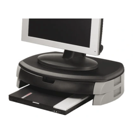 Q-connect Soporte para Monitor con Cajón para LCD hasta 20" y CRT, Compartimentos, Espacio para Teclado Precio: 54.49999962. SKU: B1CVK78ZLK