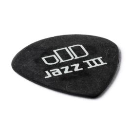 Dunlop 72 Púas Tortex III Pitch Black Jazz - 0,50 Mm