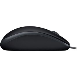 Logitech B110 Silent Ratón USB Óptico Silencioso Plug & Play Ambidextro Negro