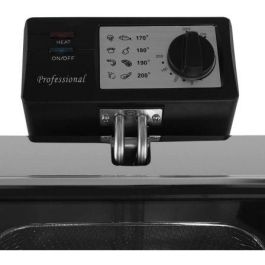 Orbegozo Freidora FDR 80 Inox Profesional 8L 3000W con Termostato Regulable y Tapa con Ventana