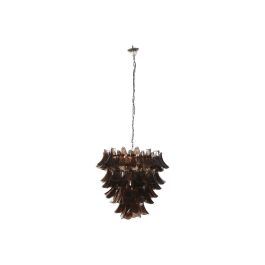 Lampara Techo Item Home DKD Home Decor Plateado Marron 80 x 80 x 80 cm