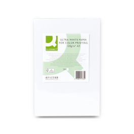 Q-connect Papel Fotocopiadora Ultra White Din A3 120 Gramos Paquete de 250 Hojas