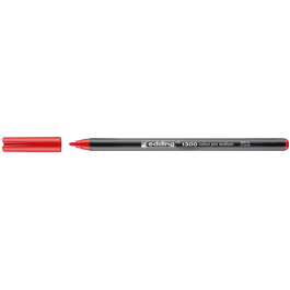 Edding Rotulador 1300 Trazo Medio Rojo (Set de 10) (Set de 10)