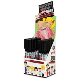Marcador Textil Uni-Ball Super Ink (Especial Ropa) Expositor De 36 Precio: 61.94999987. SKU: B12AMS9TH9