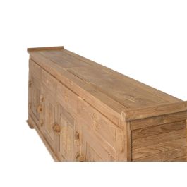 Giner y Colomer Aparador de Teca Maciza con 4 Puertas y 4 Cajones Estilo Oriental