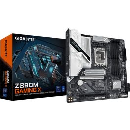 Gigabyte Placa Base Z890M Gaming X - Intel Core Ultra (Serie 2), DDR5 hasta 8800MHz, micro ATX, PCIe 5.0, LAN 2.5GbE, USB 3.2 Gen 1 Precio: 200.88999953. SKU: B1DBRK9A4J