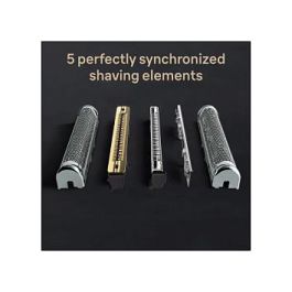 Braun Rasierer Series 9 Pro+ 9565cc Máquina de afeitar de láminas Wet & Dry Metálico Tecnología Sonic Autonomía 60 min