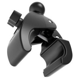 RAM Mounts RAM Tough-Claw Small Clamp Base with Ball para rieles y barras de 0.625" a 1.5" - Montaje rápido y sin herramientas