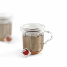 Taza Vidrio Filtro Inox Serenia Quid 35 cL Taza Vidrio Filtro Inox Serenia Quid 35 cL