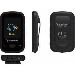 Sunstech IBIZABT8GBBK Reproductor MP4 con Bluetooth, 8GB Memoria, Pantalla 1.8", Radio FM, Podómetro y Auriculares incluidos, Negro Sunstech IBIZABT8GBBK Reproductor MP4 con Bluetooth, 8GB Memoria, Pantalla 1.8", Radio FM, Podómetro y Auriculares incluidos, Negro