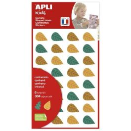 Apli Gomets Hojas De Árboles Removibles 384 Unidades 6 Hojas, 3 Colores Surtidos, 2 Formas Precio: 2.78999985. SKU: B1JH49A8T7