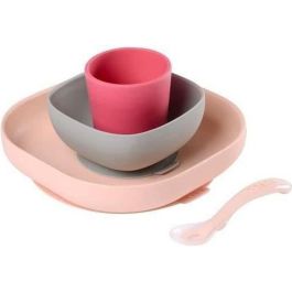 Juego de vajilla de silicona de 4 piezas BEABA - rosa Juego de vajilla de silicona de 4 piezas BEABA - rosa Precio: 43.49999973. SKU: S7102882