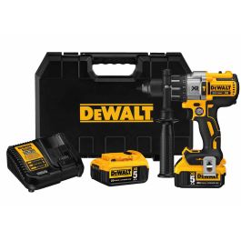 DEWALT DCD996P2 Taladro Percutor Atornillador 18V 5Ah Sin Escobillas 3 Velocidades, con 2 Baterías y Cargador