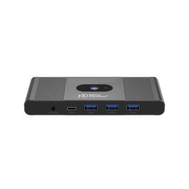 MicroConnect Switch KVM DisplayPort USB-C 2 Puertos para 2 Ordenadores Resolución 8K@60Hz y USB 3.0 para Monitor, Teclado, Ratón