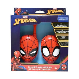 Lexibook Walkie Talkies 3D Spiderman Tw18Sp Marvel para Niños hasta 500m +3 Años