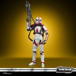 HASBRO Star Wars The Mandalorian Incinerator Trooper Carbonized Collection Figura Articulada 10cm con Accesorios