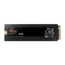Samsung 990 PRO SSD M.2 4TB NVMe PCIe 4.0 x4 Lectura 7450MB/s con Disipador Retail
