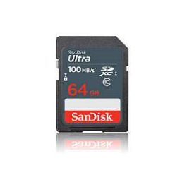 Sandisk Tarjeta SDXC Ultra 64 GB Clase 10 UHS-I 100 MB/s Precio: 54.79000032. SKU: S55007867