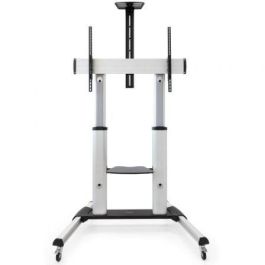 TOOQ Soporte de suelo de aluminio con ruedas para pantallas 60"-100", VESA 1000x600, FS20300M-B Precio: 376.6900005. SKU: S5615533