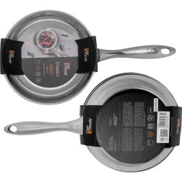 Cosy & Trendy COS5400586934839 Sartén de Acero Inoxidable Ø20 cm, Moderna y Clásica, Apta para Todo Tipo de Cocinas e Inducción