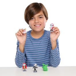 Just Play Pack 5 Figuras Pesadilla Antes De Navidad 17647 Jack Skellington, Sally, ZERO, Oogie Boogie, Santa Jack Disney