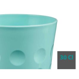 Leknes Taza de Plástico 300 ml, Colores Surtidos Pasteles, 8x10x11.5 cm (60 Unidades)