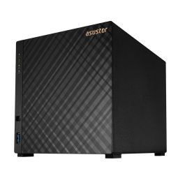 Asustor Servidor NAS AS1104T Tower 4 Bay Quad-Core 1.4GHz 1GB DDR4 2.5GbE USB3.2 Negro Asustor Servidor NAS AS1104T Tower 4 Bay Quad-Core 1.4GHz 1GB DDR4 2.5GbE USB3.2 Negro