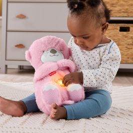 Fisher-Price JLJ33 Mi Nutria Abrazos Buenas Noches Peluche y luz de noche Rosa