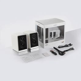 Edifier QR65 Altavoces de Diseño Activos RGB 70W Blancos