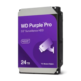 Western Digital WD240PURP Disco Duro Interno Purple Pro 24 TB 3.5" SATA III 7200 RPM 512 MB para Sistemas de Vigilancia Precio: 718.69000038. SKU: B14P4TEPNJ